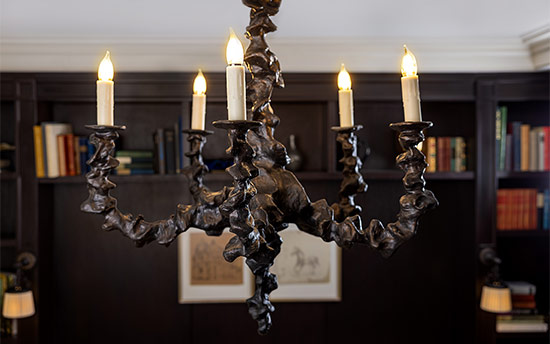 Stunning Erosion Chandelier