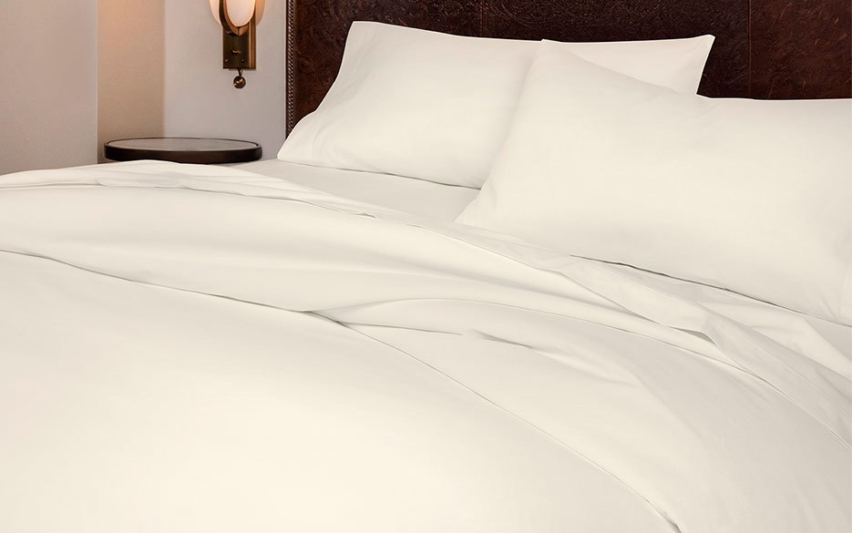 Discover More NoMad: Ivory Duvet Cover